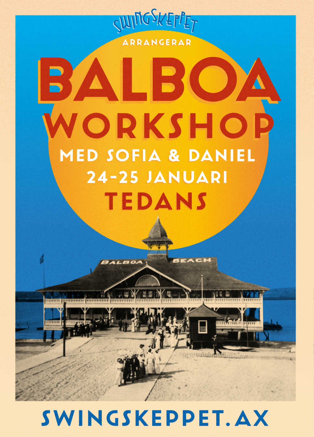 Helgworkshop i Balboa 24-25 januari 2015